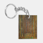 グスタフクリムト – タンネンウォルドパインフォレスト キーホルダー (正面左)