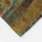 グスタフクリムト – タンネンウォルドパインフォレスト フリースブランケット (角)