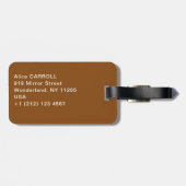 グスタフクリムト – タンネンウォルドパインフォレスト ラゲッジタグ (裏面横)