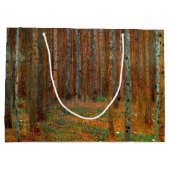 グスタフクリムト – タンネンウォルドパインフォレスト ラージペーパーバッグ (裏面)