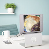 グスタフクリムト – ダナエ シール (デスク上のノートパソコン)