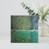 グスタフクリムト – パークオブシュロスカマーアムアターゼー 招待状 (スタンド正面)