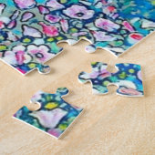 グスタフクリムト – ヒルト付き園芸風景 ジグソーパズル (側面)