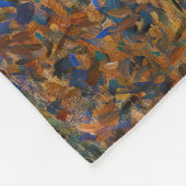 グスタフクリムト – ビーチグローブI フリースブランケット (角)