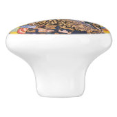 グスタフクリムト – ファン付きレディ セラミックノブ (側面)