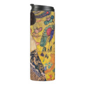 グスタフクリムト – ファン付きレディ タンブラー (回転右)