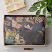 グスタフクリムト – ファン付きレディ 薄葉紙 (ギフト)