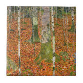 グスタフクリムト – ファームハウスウィズ樺の木 タイル (正面)