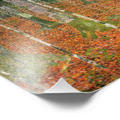 グスタフクリムト – ファームハウスウィズ樺の木 フォトプリント            (角)