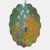 グスタフクリムト – フラワーガーデン オーナメントカード (左)