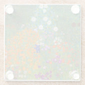 グスタフクリムト – フラワーガーデン ガラスコースター (裏面)