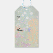 グスタフクリムト – フラワーガーデン ギフトタグ (裏面)