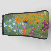 グスタフクリムト – フラワーガーデン ゴルフヘッドカバー (正面)