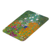 グスタフクリムト – フラワーガーデン マグネット (左側)