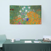 グスタフクリムト – フラワーガーデン 横断幕 (トレードショー)