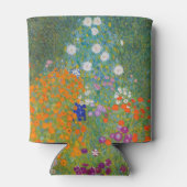 グスタフクリムト – フラワーガーデン 缶クーラー (裏面)