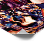 グスタフクリムト-ベビークレードル生まれたばかりの- ポスター (角)