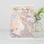 グスタフクリムト-ベビークレードル生まれたばかりの- 招待状 (スタンド正面)