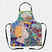 グスタフクリムト-ベビー/クレードル エプロン (正面)