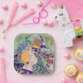 グスタフクリムト-ベビー/クレードル ペーパープレート (パーティー)