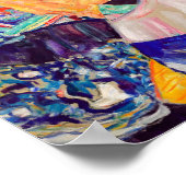 グスタフクリムト-ベビー/クレードル ポスター (角)