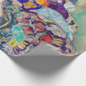 グスタフクリムト-ベビー/クレードル ラッピングペーパー (角)