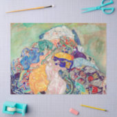 グスタフクリムト-ベビー/クレードル 薄葉紙 (クラフト)