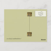 グスタフクリムト~ベートーヴェンフリース葉書 ポストカード (裏面)