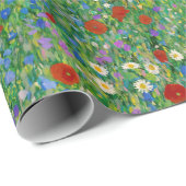 グスタフクリムト – ポピーフィールド ラッピングペーパー (ロールコーナー)