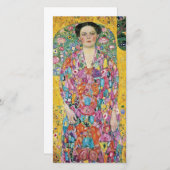 グスタフクリムト-ポートレートオブユーゲニアプリマヴェシ シーズンカード (正面/裏面)