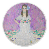 グスタフクリムト – マダプリマヴェシ セラミックノブ (正面)