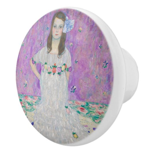 グスタフクリムト – マダプリマヴェシ セラミックノブ (右)