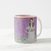 グスタフクリムト – マダプリマヴェシ ツートーンマグカップ (正面右)