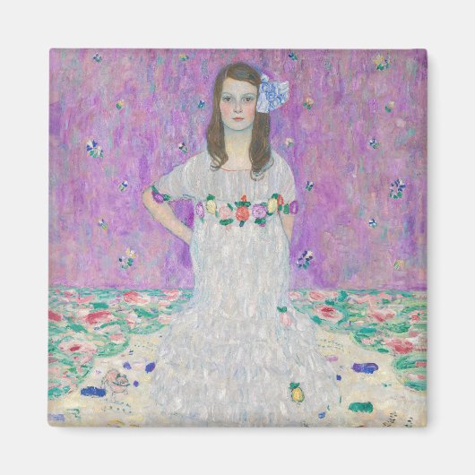 グスタフクリムト – マダプリマヴェシ マグネット (正面)