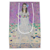 グスタフクリムト – マダプリマヴェシ ミディアムペーパーバッグ (裏面)