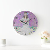 グスタフクリムト – マダプリマヴェシ ラージ壁時計 (ホーム)