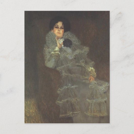 グスタフクリムト – マリー・ヘンネバーグポートレート ポストカード (正面)