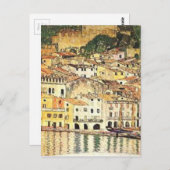 グスタフクリムト – マルセシンオンガルダ湖 ポストカード (正面/裏面)