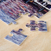 グスタフクリムト – マルセシンLake Garda Italy ジグソーパズル (側面)