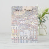 グスタフクリムト – マルセシンLake Garda Italy 招待状 (スタンド正面)