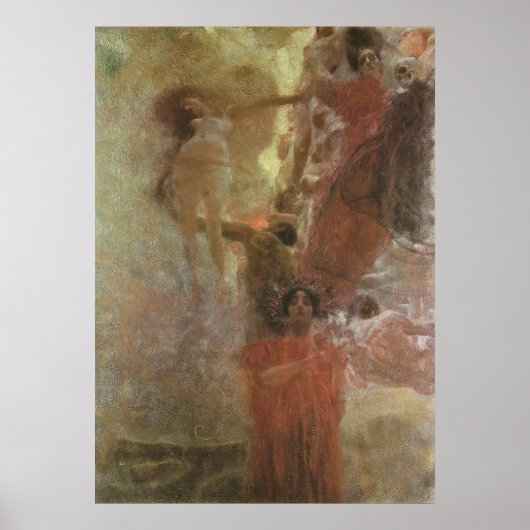 グスタフクリムト~メディシンのポスター ポスター (正面)