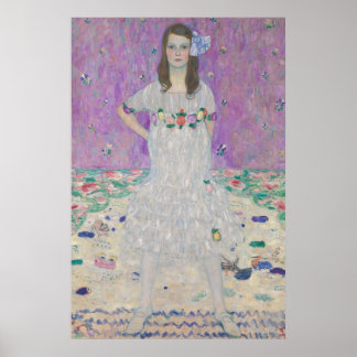 グスタフクリムト – メーダプリマヴェシのポートレート ポスター