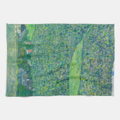 グスタフクリムト – リツルベルグアムattersee キッチンタオル (横)