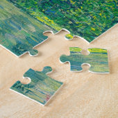 グスタフクリムト – リツルベルグアムattersee ジグソーパズル (側面)