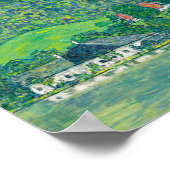 グスタフクリムト – リツルベルグアムattersee ポスター (角)