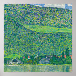 グスタフクリムト – リツルベルグアムattersee ポスター