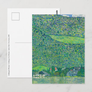 グスタフクリムト – リツルベルグアムattersee ポストカード