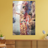 グスタフクリムト – 医学（1907年） キャンバスプリント (インサイチュ (リビング))