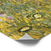 グスタフクリムト – 十字架の付いたファームガーデン ポスター (角)