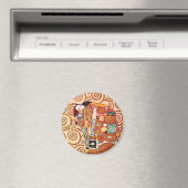 グスタフクリムト – 受け入れ – ファインアート絵画ズ マグネット (インサイチュ (食洗機))